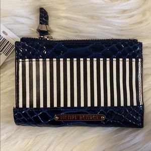 Henri Bendel Mini Zip Coin/Card Holder